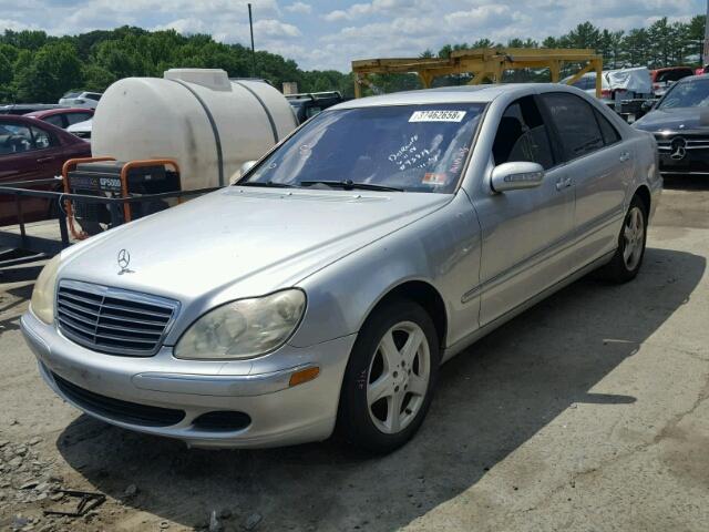 WDBNG70J44A393874 - 2004 MERCEDES-BENZ S 430 SILVER photo 2