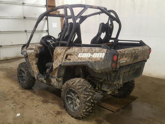 3JBKKAN26FJ001747 - 2015 CAN-AM COMMANDER BROWN photo 3