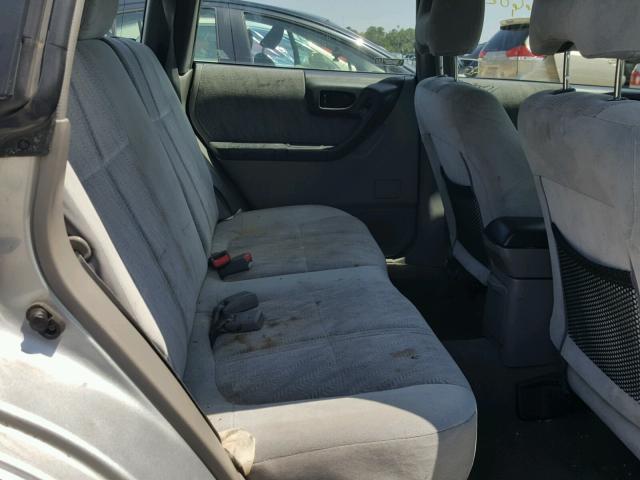 JF1SF65612H731909 - 2002 SUBARU FORESTER S SILVER photo 6