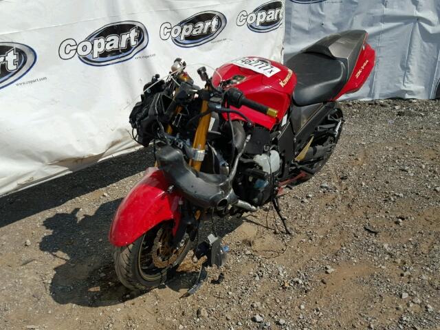 JKBZXNF10FA010083 - 2015 KAWASAKI ZX1400 F RED photo 2