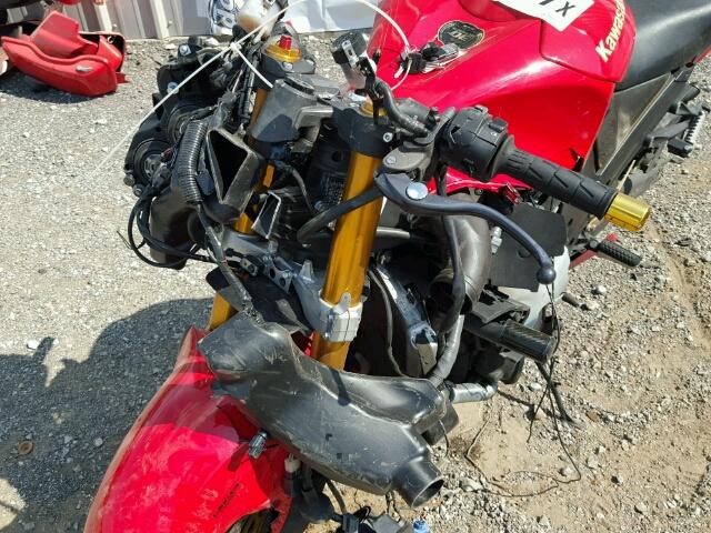 JKBZXNF10FA010083 - 2015 KAWASAKI ZX1400 F RED photo 9