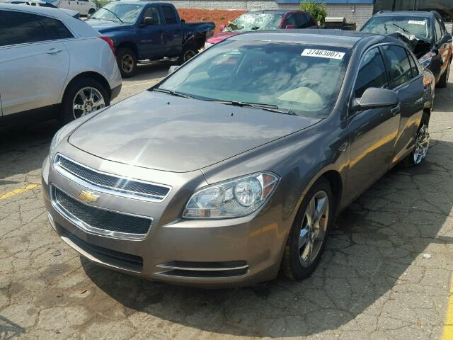 1G1ZC5EB8AF302004 - 2010 CHEVROLET MALIBU 1LT 棕色 照片 2