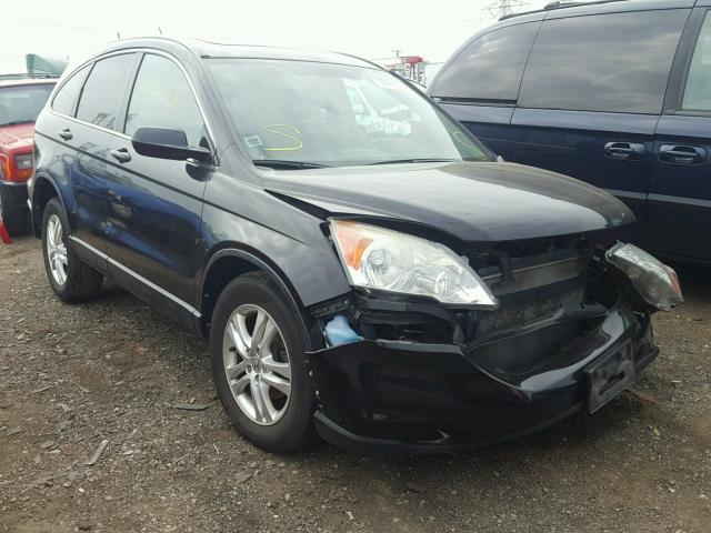 5J6RE4H78AL056490 - 2010 HONDA CR-V EXL BLACK photo 1