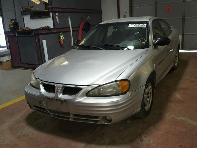 1G2NE52F72C142891 - 2002 PONTIAC GRAND AM S ვერცხლისფერი ფოტო 2