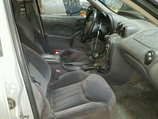 1G2NE52F72C142891 - 2002 PONTIAC GRAND AM S ვერცხლისფერი ფოტო 5