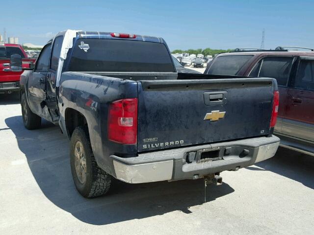 3GCEK23M39G135900 - 2009 CHEVROLET SILVERADO BLUE photo 3