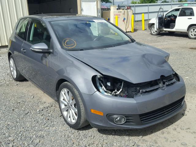 WVWMM7AJ3CW158338 - 2012 VOLKSWAGEN GOLF 灰色 照片 1