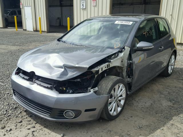WVWMM7AJ3CW158338 - 2012 VOLKSWAGEN GOLF 灰色 照片 2