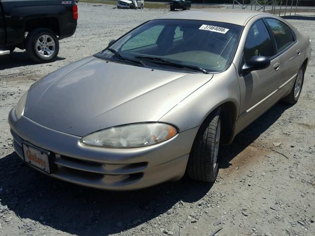 2B3HD46R62H239461 - 2002 DODGE INTREPID S GOLD photo 2