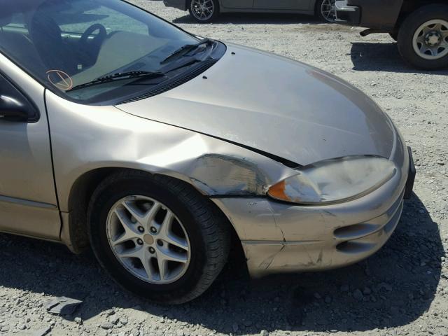 2B3HD46R62H239461 - 2002 DODGE INTREPID S GOLD photo 9