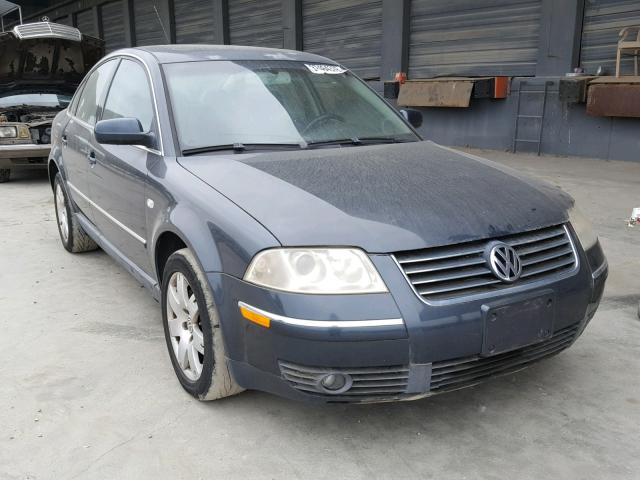 WVWTH63B13P432601 - 2003 VOLKSWAGEN PASSAT GLX GRAY photo 1