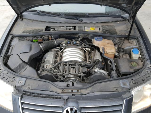 WVWTH63B13P432601 - 2003 VOLKSWAGEN PASSAT GLX GRAY photo 7