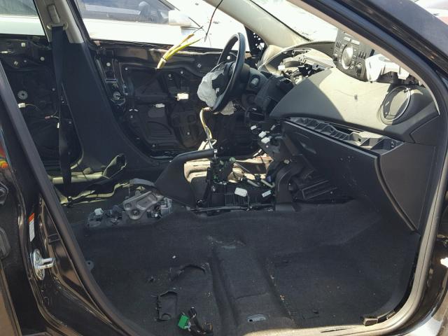 JM1BL1K43B1389719 - 2011 MAZDA SPEED 3 BLACK photo 5