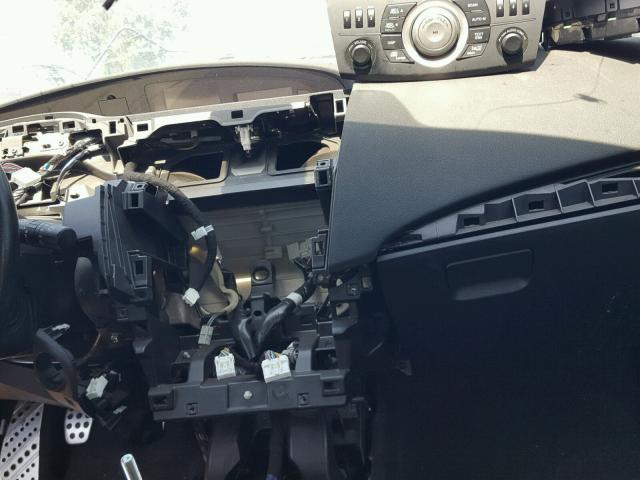 JM1BL1K43B1389719 - 2011 MAZDA SPEED 3 BLACK photo 9