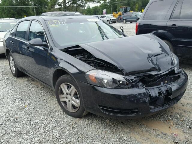 2G1WB58KX89228833 - 2008 CHEVROLET IMPALA 黑色 照片 1