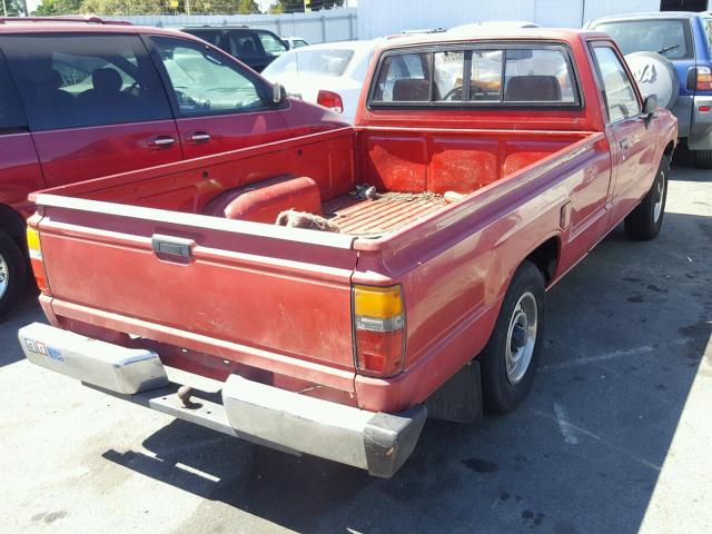 JT4RN55R5F0083205 - 1985 TOYOTA PICKUP 1/2 RED photo 4