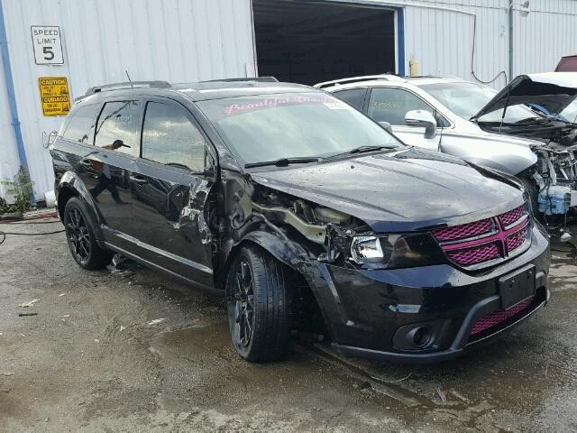 3C4PDCBG4ET185176 - 2014 DODGE JOURNEY SX BLACK photo 1