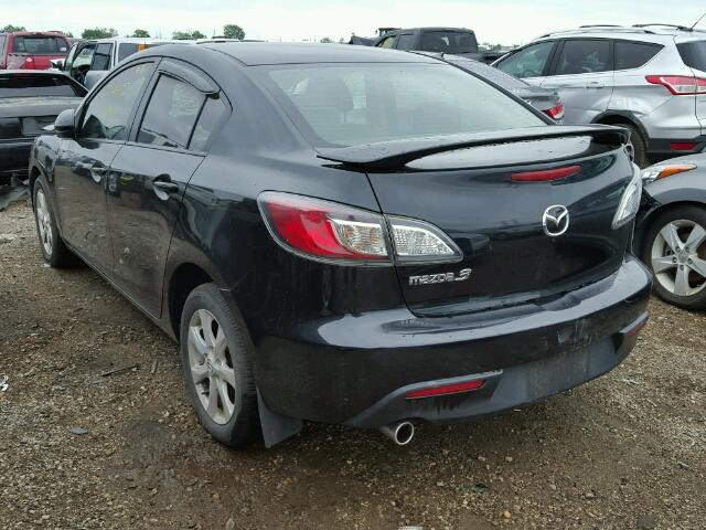 JM1BL1SF4A1205923 - 2010 MAZDA 3 I BLACK photo 3