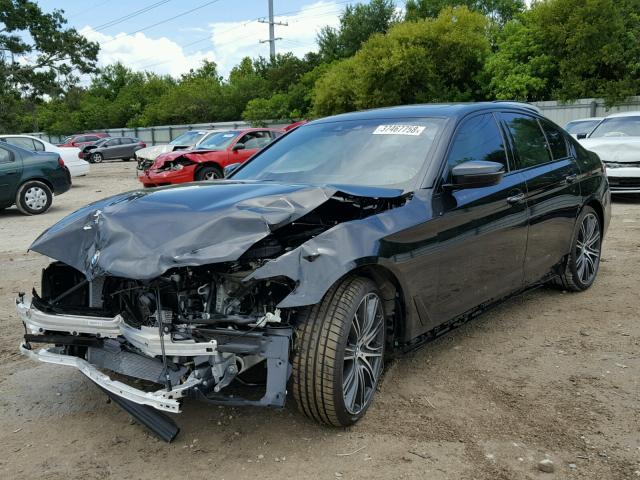 WBAJE5C54JWA95073 - 2018 BMW 540 I BLACK photo 2