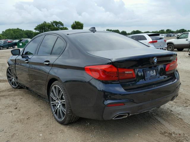 WBAJE5C54JWA95073 - 2018 BMW 540 I BLACK photo 3