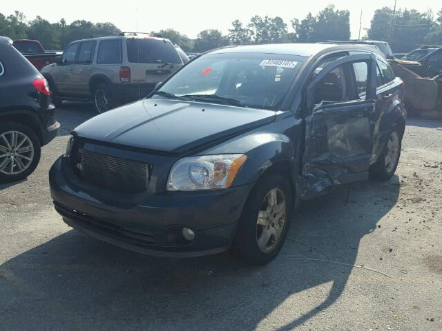 1B3HB48B57D337827 - 2007 DODGE CALIBER BLUE photo 2