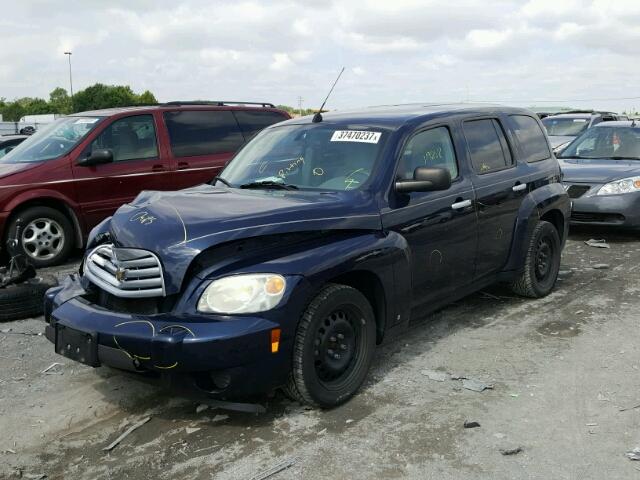 3GNDA13D17S604511 - 2007 CHEVROLET HHR LS BLUE photo 2