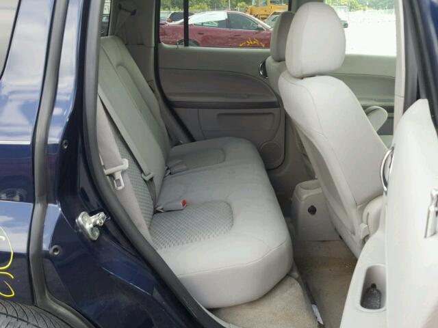 3GNDA13D17S604511 - 2007 CHEVROLET HHR LS BLUE photo 6