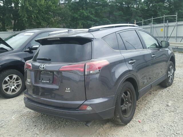 JTMBFREV6GJ069814 - 2016 TOYOTA RAV4 灰色 照片 4