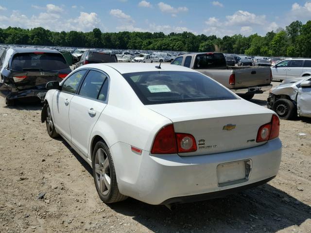 1G1ZD5EUXBF248656 - 2011 CHEVROLET MALIBU 2LT WHITE photo 3