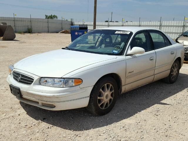 2G4WB52K6X1475307 - 1999 BUICK REGAL LS WHITE photo 2