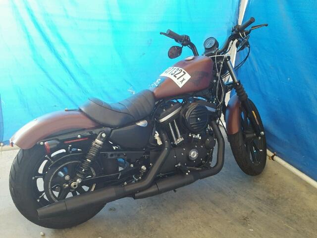 1HD4LE213HC432618 - 2017 HARLEY-DAVIDSON XL883 IRON RED photo 9