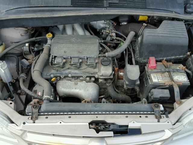 4T3ZF13C4YU272267 - 2000 TOYOTA SIENNA TAN photo 7