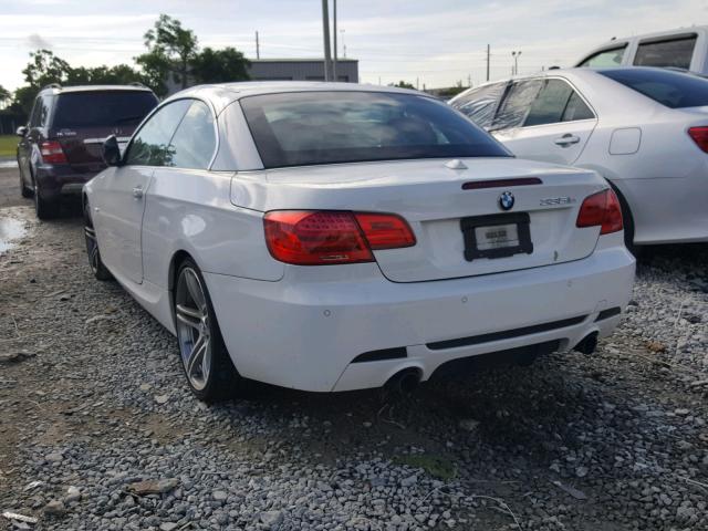 WBADX1C53CE825545 - 2012 BMW 335 I SULE WHITE photo 3