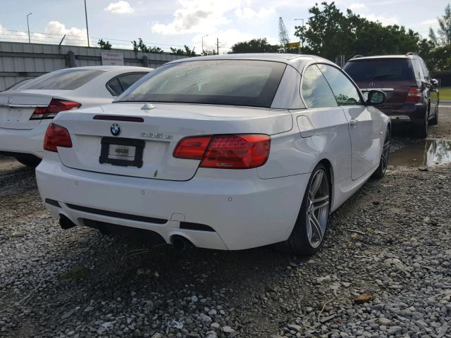 WBADX1C53CE825545 - 2012 BMW 335 I SULE WHITE photo 4