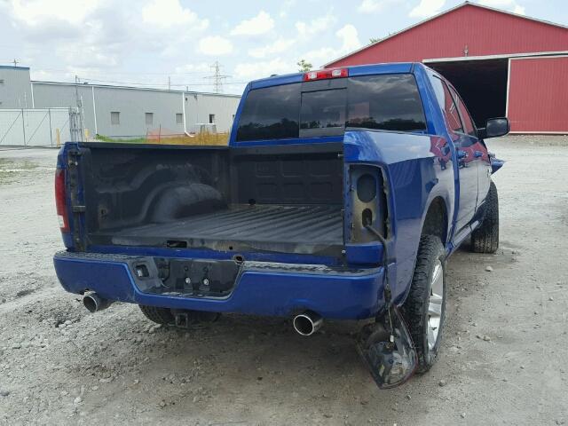 1C6RR7MT5FS545450 - 2015 RAM 1500 SPORT BLUE photo 4