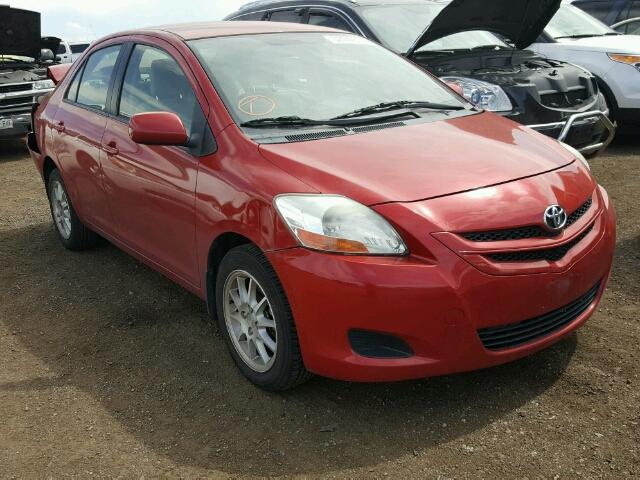 JTDBT923171088654 - 2007 TOYOTA YARIS RED photo 1