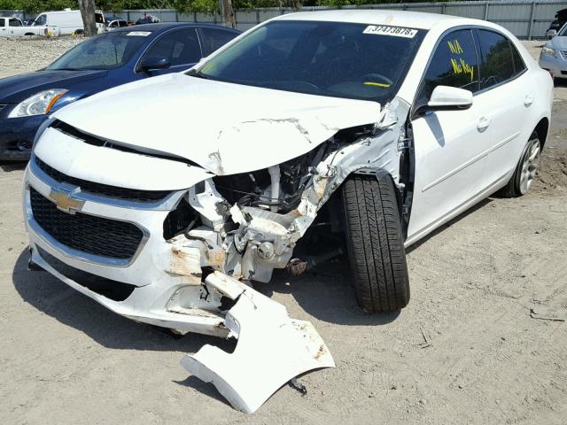 1G11C5SL6FF176694 - 2015 CHEVROLET MALIBU 1LT WHITE photo 2