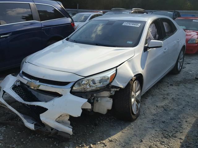 1G11D5SL3FF103845 - 2015 CHEVROLET MALIBU 2LT WHITE photo 2