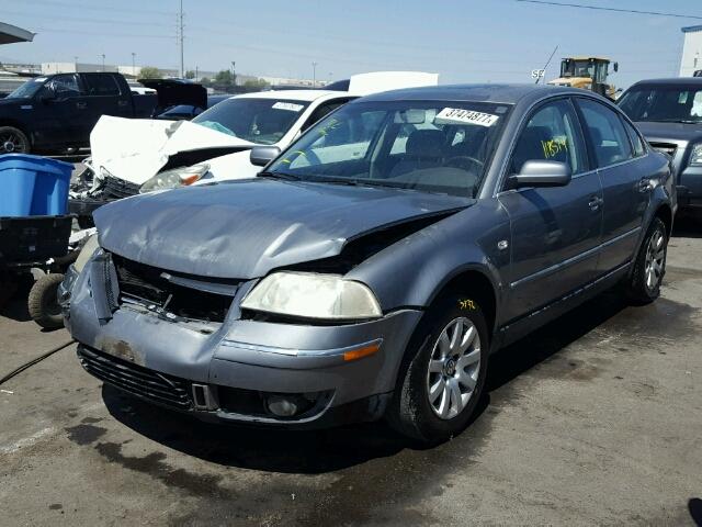 WVWPD63B13P036519 - 2003 VOLKSWAGEN PASSAT GRAY photo 2