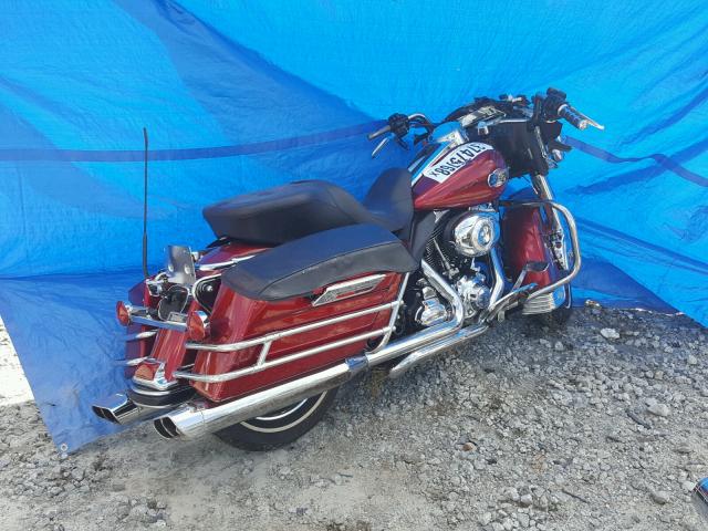 1HD1FC4188Y679728 - 2008 HARLEY-DAVIDSON FLHTCUI RED photo 4