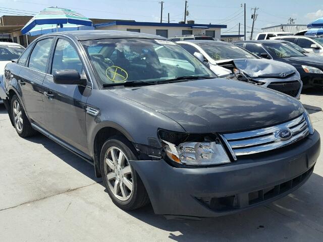 1FAHP24W98G143563 - 2008 FORD TAURUS SEL BLACK photo 1