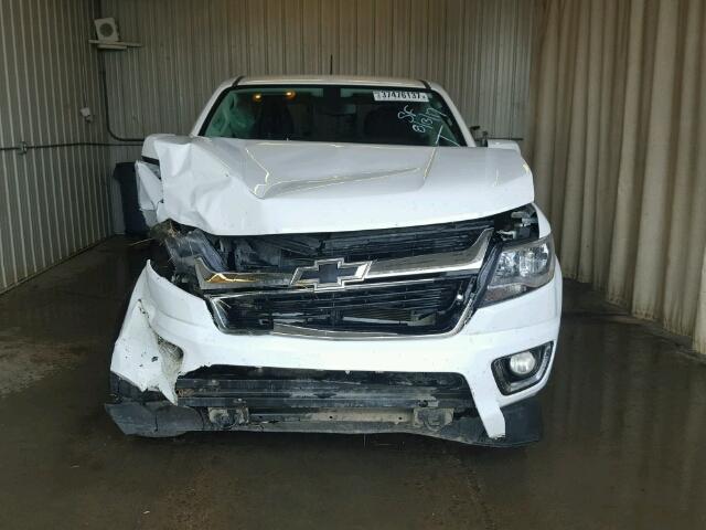 1GCGTCE35G1106443 - 2016 CHEVROLET COLORADO WHITE photo 9