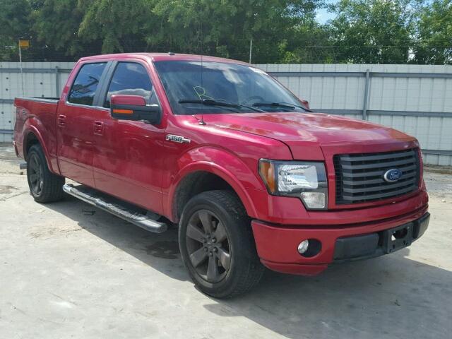 1FTFW1CV0AKE53871 - 2010 FORD F150 SUPER MAROON photo 1