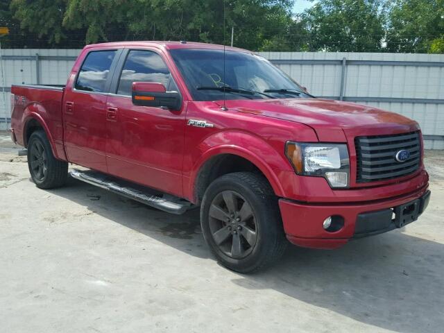 1FTFW1CV0AKE53871 - 2010 FORD F150 SUPER MAROON photo 9