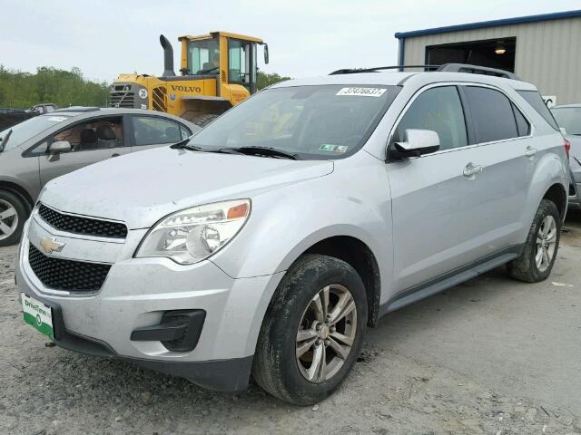 2CNFLEECXB6241717 - 2011 CHEVROLET EQUINOX LT SILVER photo 2