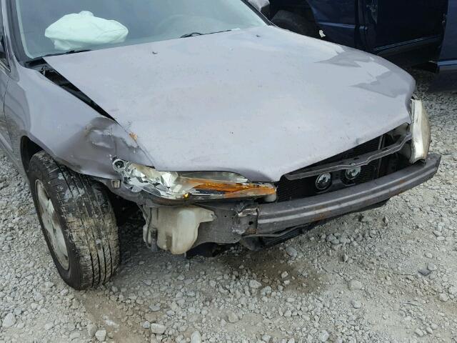 1HGCG1655YA080730 - 2000 HONDA ACCORD EX GRAY photo 9