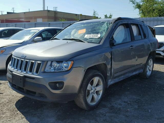 1C4NJDAB5DD108090 - 2013 JEEP COMPASS BA GRAY photo 2