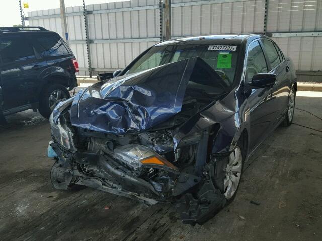 1HGCP2F81AA170687 - 2010 HONDA ACCORD EX- BLUE photo 2