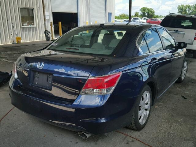 1HGCP2F81AA170687 - 2010 HONDA ACCORD EX- BLUE photo 4