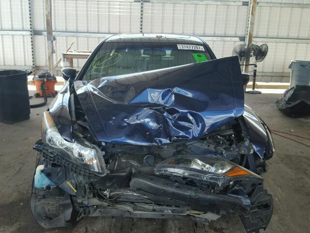 1HGCP2F81AA170687 - 2010 HONDA ACCORD EX- BLUE photo 9